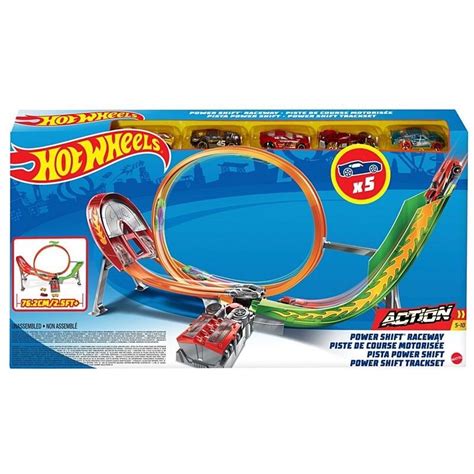 Hotwheel Power Shift Raceway Track Set Shopee Malaysia