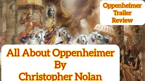 Oppenheimer Official Trailer Reaction Oppenheimer Trailer Review