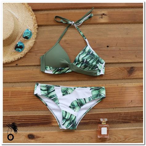 Bikini push up sexy imprimés Larobedeplage fr