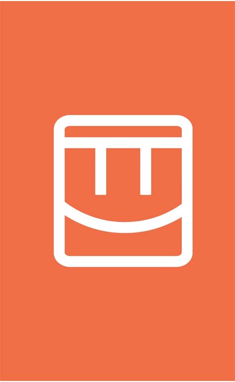 Download Rec Room Logo Orange Background Wallpaper