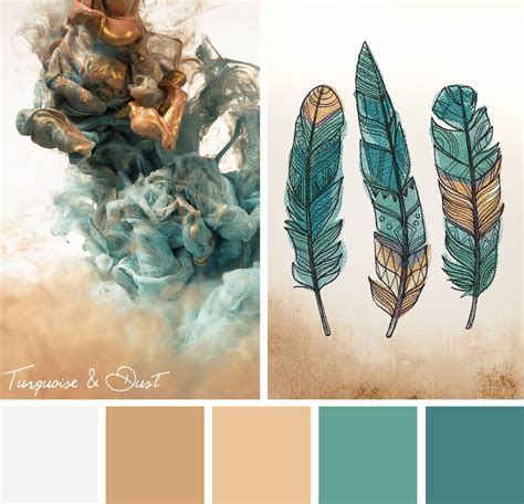 Color Inspirations Turquoise Dust StitchPunk Color Schemes