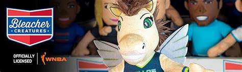 Amazon.com: Bleacher Creatures Dallas Wings Lightning 10" Mascot Plush Figure - A Mascot for ...