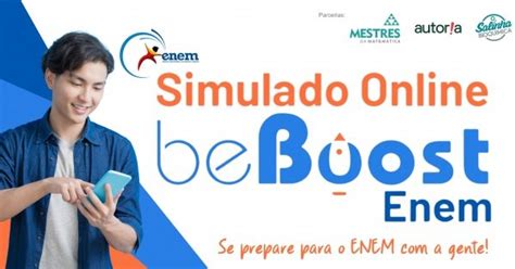 1 Simulado teste ENEM Nível Nacional beBoost Online online Sympla