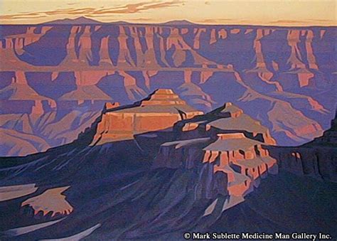 Ed Mell Shadows On The South Rim With Images Southwestern Art