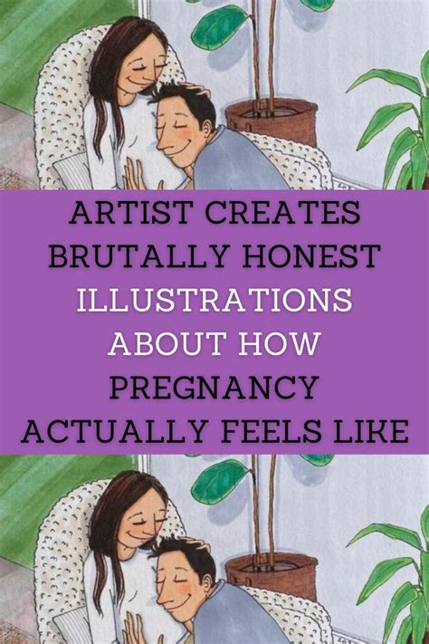 Artist Creates Brutally Honest Illustrations About How Pregnancy