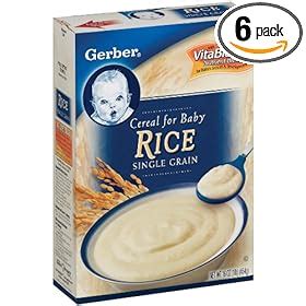 FOOD AND DRINK Gerber Single Grain Rice Cereal For Baby 16 Ounce