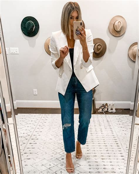 Emery High Rise Relaxed Crop Jean Curated On LTK Look Blazer Blazer