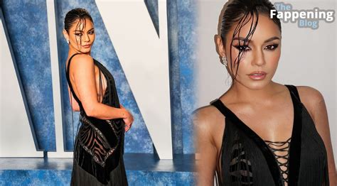 Vanessa Hudgens Flashes Her Nude Tits At The Vanity Fair Oscar Party