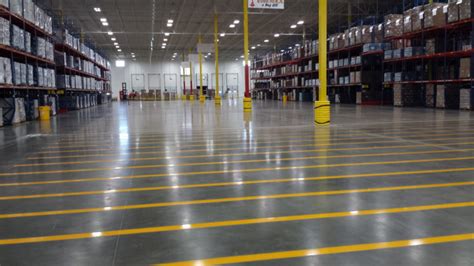 Warehouse Striping - CI Pavement