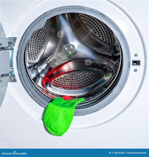 Washing machine drum stock photo. Image of device, color - 172874240