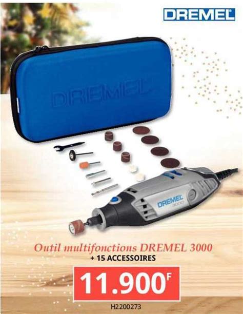 Promo Outil Multifonctions Dremel 3000 Chez Bricorama ICatalogue Fr