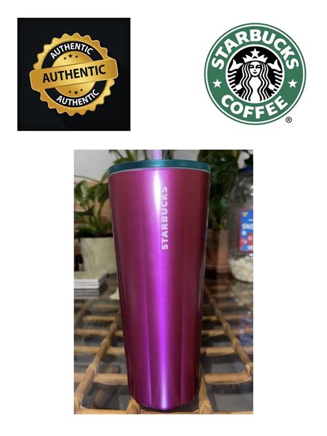 Starbucks Vaso De Acero Inoxidable Morado Hinchado De San Valent N