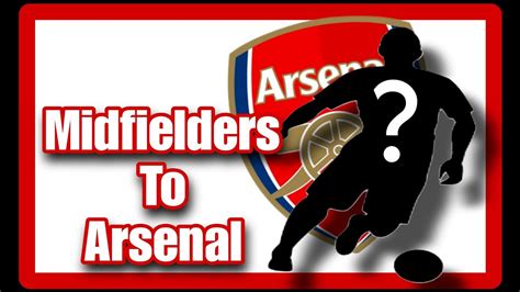 Top 8 Midfielders Linked With Arsenal Transfer. - YouTube