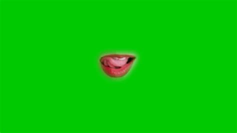 Mouth Green Screen Hd Fx Effecttongue Green Screen Effects That Must