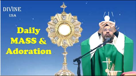 Live Jan 26 2023 Holy Mass And Adoration Divine Usa Youtube