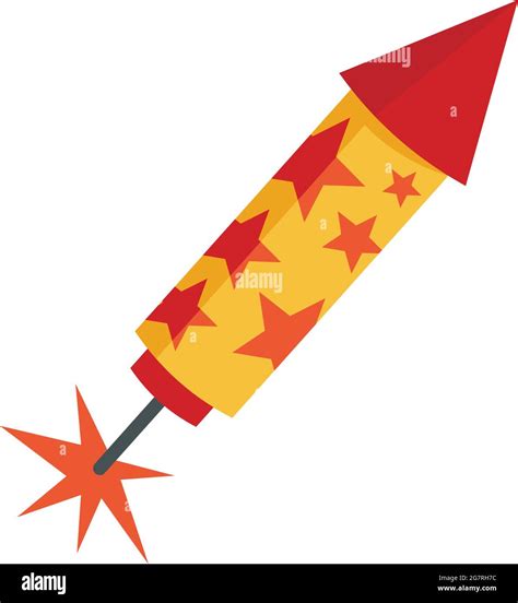 Firework Rocket Vector