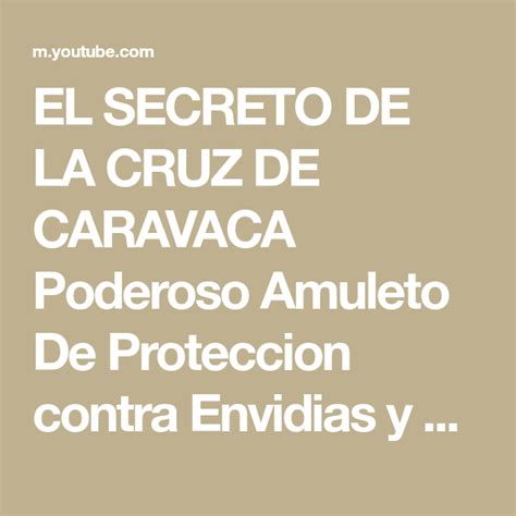 El Secreto De La Cruz De Caravaca Poderoso Amuleto De Proteccion Contra