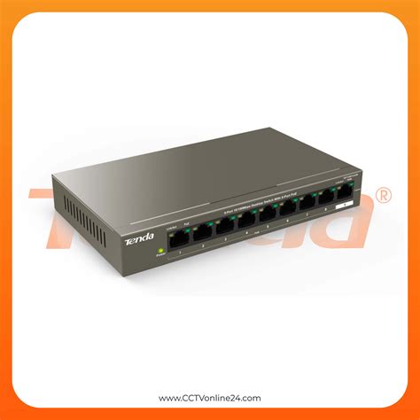 Tenda Tef P W Port Mbps Desktop Switch With Port Poe