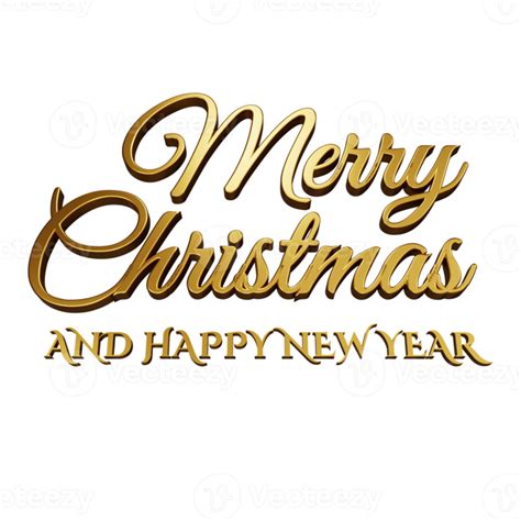 3d Christmas Greeting Text 16651441 Png