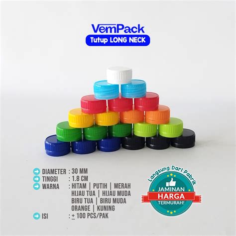 jual tutup botol plastik terlengkap harga terbaru juli  shopee