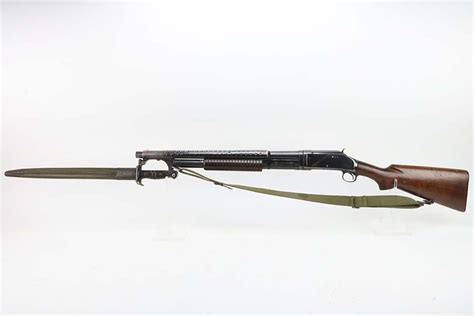 Rare Winchester Model 97 Trench Shotgun With Bayonet Legacy Collectibles