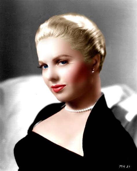 Martha Hyer Color By Brendajm Copyright 2018 Old Hollywood Style