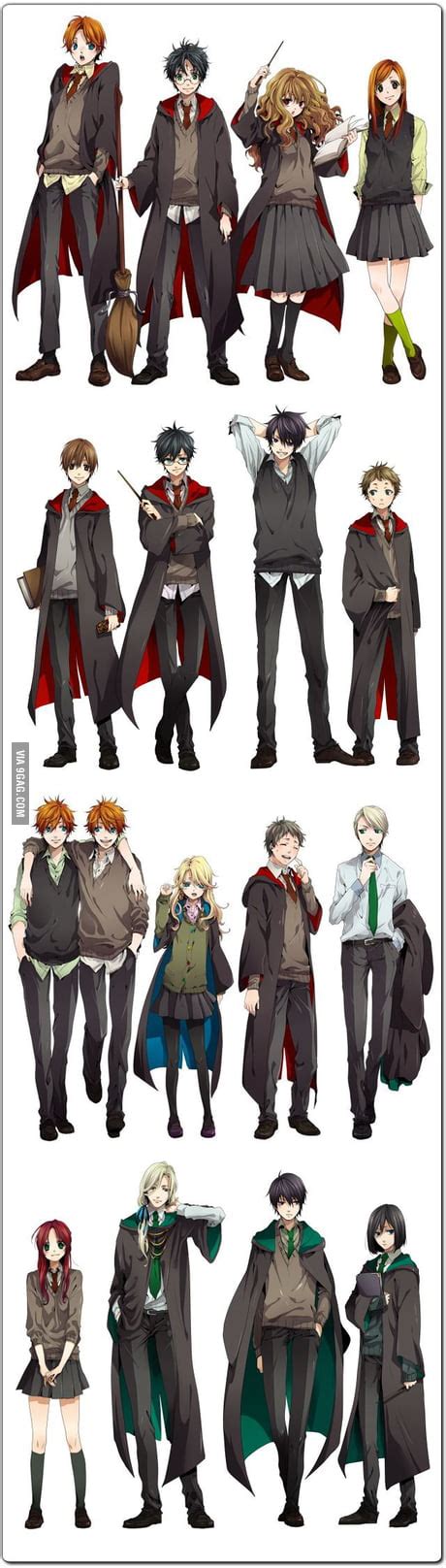 Harry Potter Anime Characters