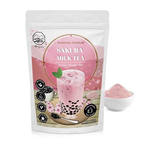 Sakura Milk Tea Powder Kg Drinks Shop Moriyama Teahouse