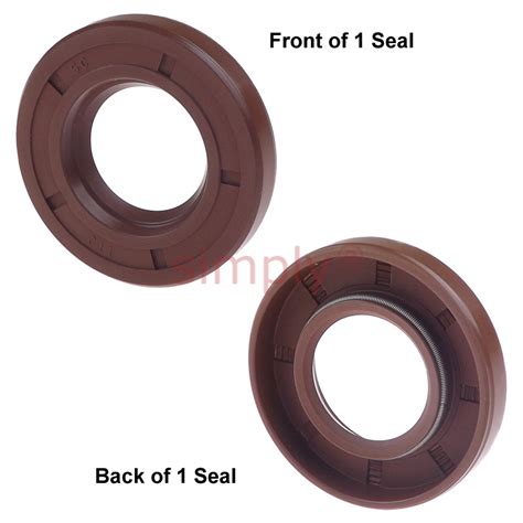 Viton Rotary Shaft Seals Single Double Lip Viton Rubber Shaft Seals