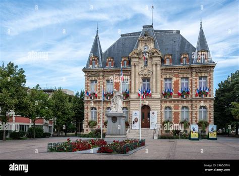 Exterior view of the local history museum of Rueil-Malmaison, France ...