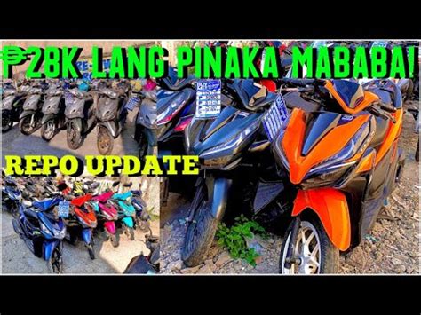 Murang Repo Motorcycle K Lang Pinaka Mababang Presyo Pati Odometer