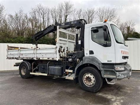 Renault GRUE KERAX 320 DCI Dump Truck For Sale France Neuville Saint