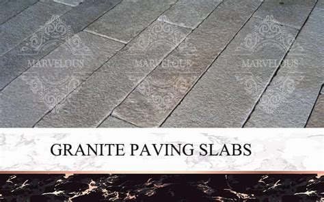 Granite Paving Slabs - Marvelous Stone