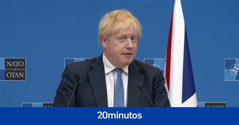 Boris Johnson Asegura Que Rusia Planea La Mayor Guerra En Europa Desde