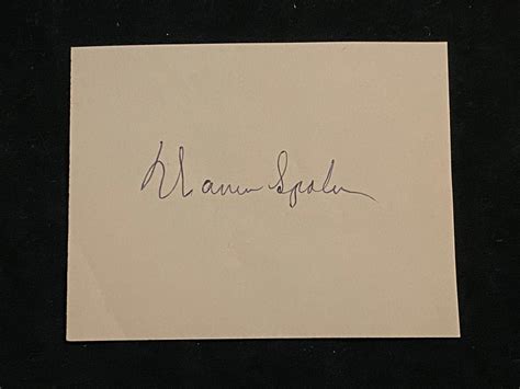 Lot - Warren Spahn Autograph Album Page - HOF