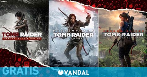 La última trilogía de Tomb Raider disponible gratis para PC en Epic