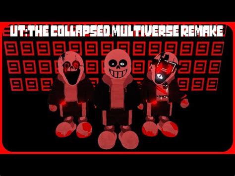 Vhs Sans Showcase UT The Collapsed Multiverse Remake YouTube