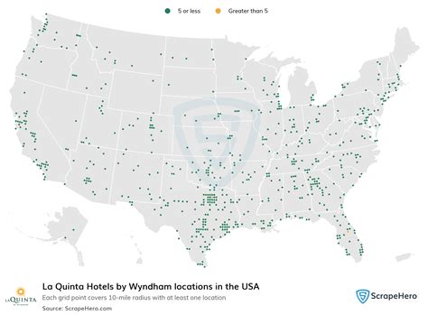 La Quinta Inn Locations Map