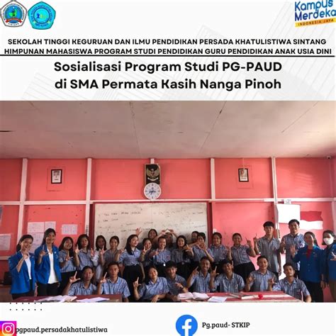 Kamis Januari Pengurus Hmps Program Studi Pg Paud Melaksanakan