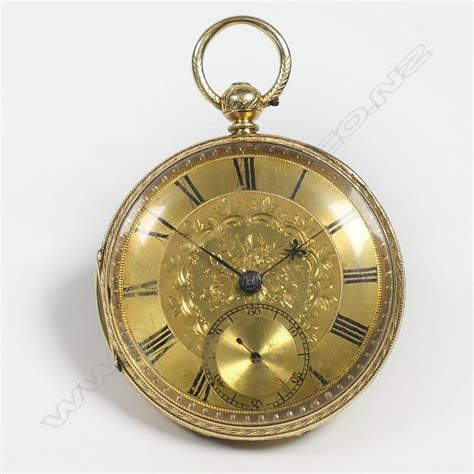 Heavy Th Century Ct Gold Pocket Watch Auction Cordy S