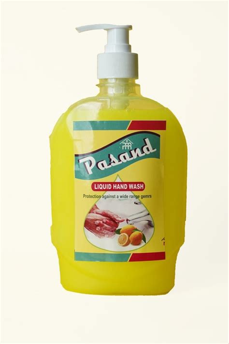 Pasand Liquid Hand Wash Packaging Type Pump Bottle Packaging Size