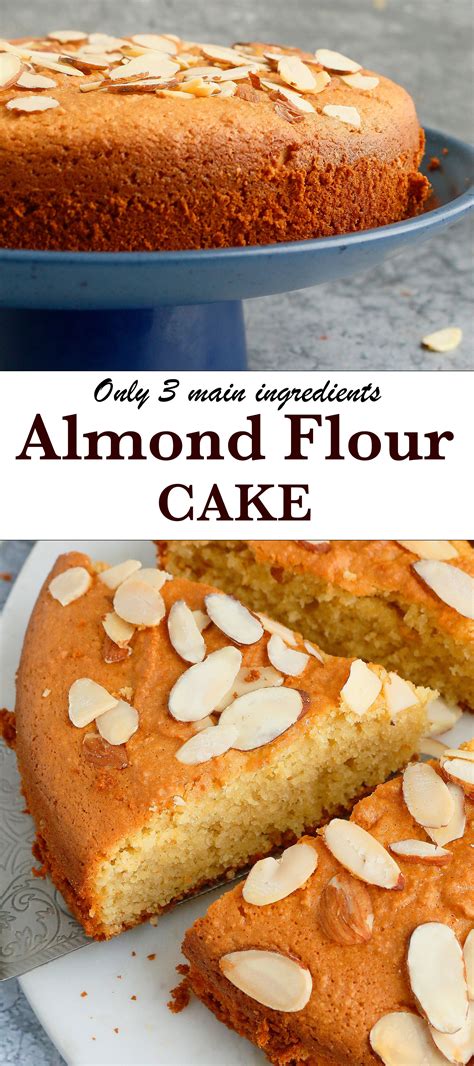 Almond Flour Cake 3 Main Ingredients Artofit