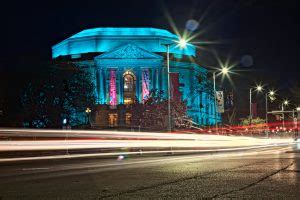 Long Exposure Night Photography at Severance Hall