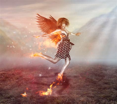 Photoshop Tutorial Membuat Foto Manipulasi Angel Fly Dengan Adobe