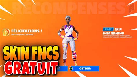 Nouveau Skin Fncs Gratuit Pour Tous Fortnite Youtube