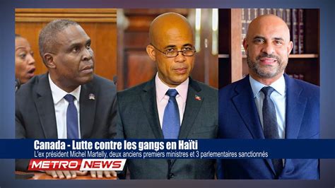 L Ex Pr Sident Michel Martelly Deux Anciens Premiers Ministres Et