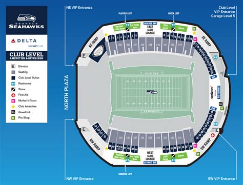 Seattle Seahawks Stadium Seating Chart