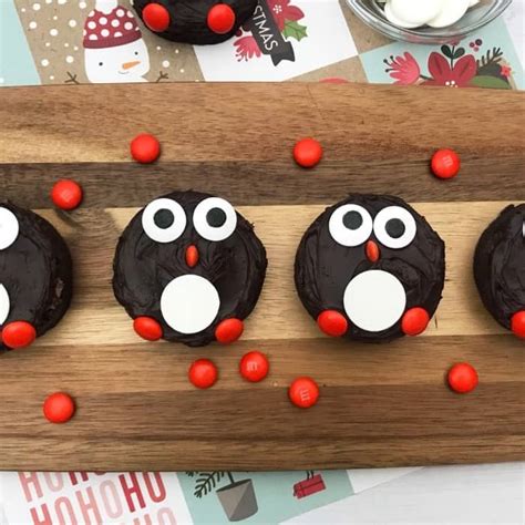 Penguin Brownies Kid Friendly Christmas Treats To Whip Up