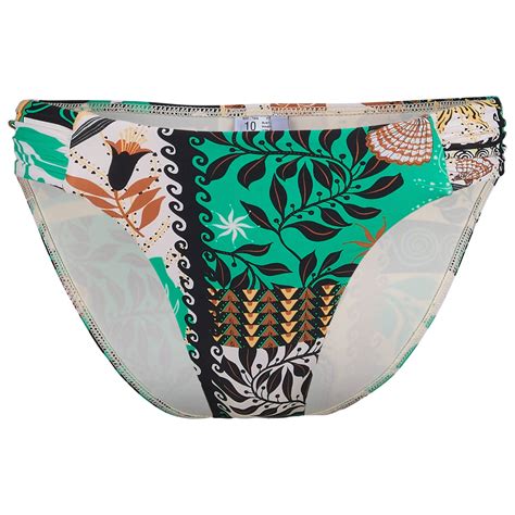 Seafolly Atlantis High Leg Ruched Side Pant Bikini Bottom Damen Online Kaufen Berg Freunde At