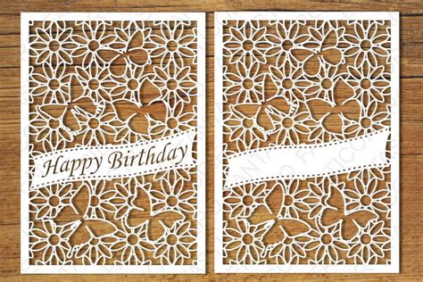 Cricut Happy Birthday Card SVG